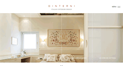 Desktop Screenshot of dinterni-interiordesign.com